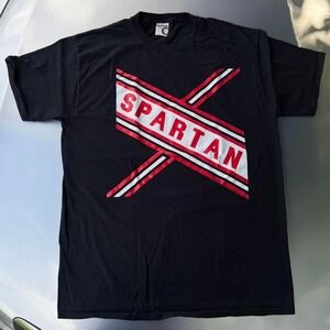 Vintage SNL Saturday Night live Spartan Spirit cheerleading costume Promo Shirt